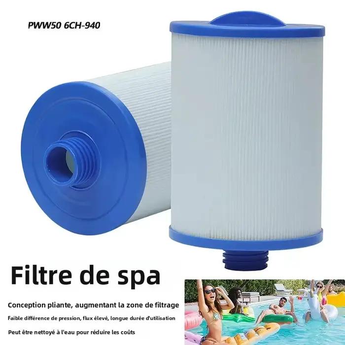 Filtre de spa PWW50 6CH-940, cartouche de remplacement pour piscines de spa Waterways Elite - Fourni