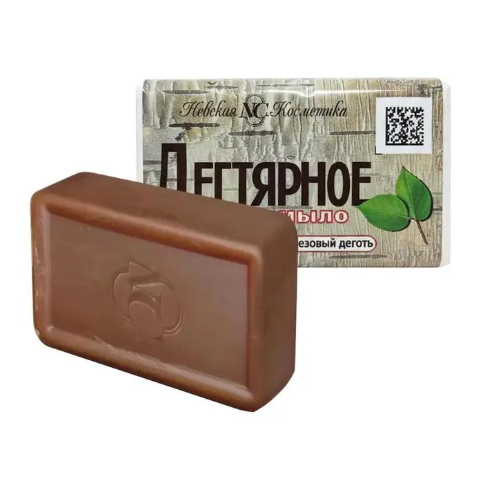 Savon au teinture de bouleau russe pour le bain, le nettoyage du visage et le lavage général, nettoi