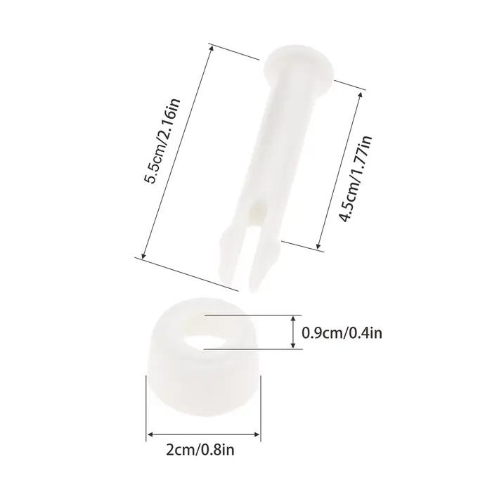 12 jeux de broches de Joint de piscine en plastique de 5.5/6cm et joints en caoutchouc pour piscine 