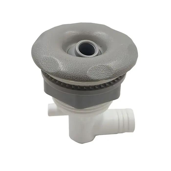Buse de spa de 3 pouces avec surface en plastique qui pulvérise directement l'eau, adaptée aux baign