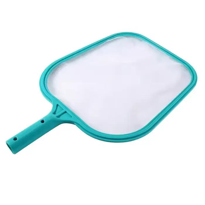 Épuisette à feuilles avec cadre en maille pour piscine et spa (Vert)