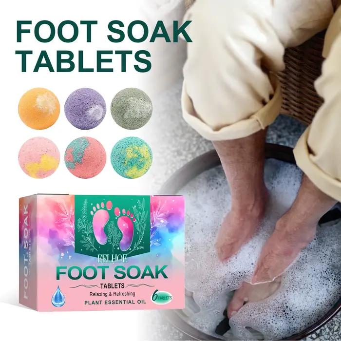 Boule de bain de pieds à bulles, exfoliante, hydratante, soulagement du Stress, parfums, aromathérap