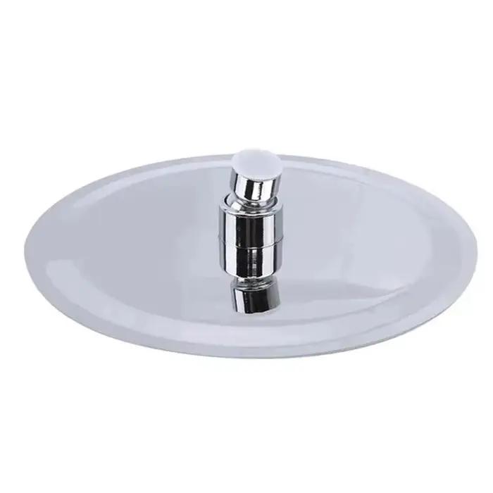 10/8/6 pouces carré/rond haute qualité en acier inoxydable Ultra-mince cascade pomme de douche pluie