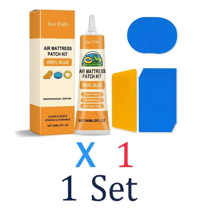 Kit de réparation pour matelas pneumatique, patch de piscine, colle de réparation pour lit gonflable