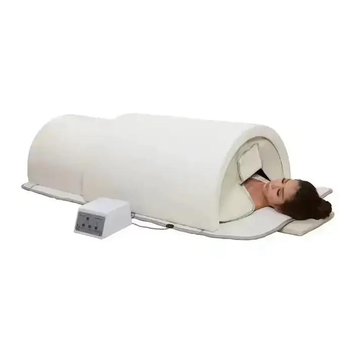 Lit de sauna amincissant Portable à infrarouge lointain, thérapie tourmaline, chauffage, détox, meil