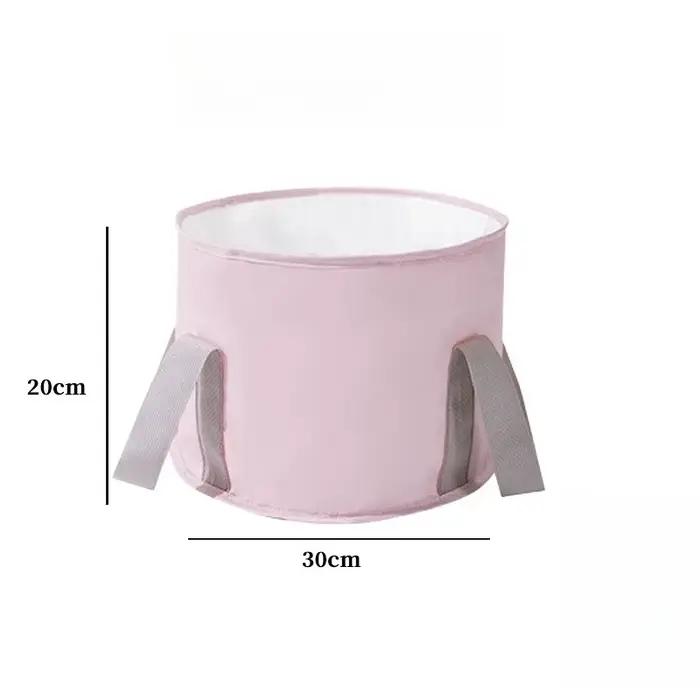 Baignoire pliable portable pour les pieds avec bassin de conservation de la chaleur, seau de spa pou