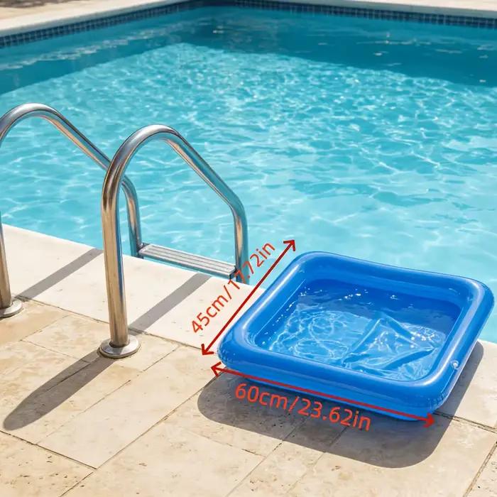 Baignoire Pliable Portable Multifonctionnelle pour Piscine, Conteneur de Nettoyage et d'Entretien (P