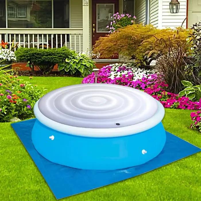 Couverture ronde pour jacuzzi