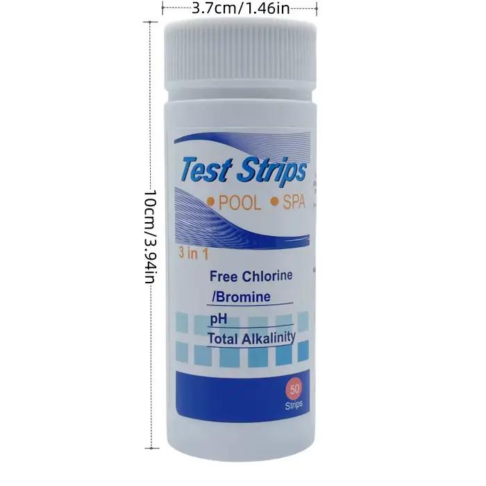 Bandes de test de chlore et de pH pour SPA