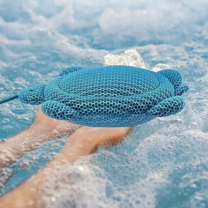 Éponge absorbante d'huile pour spa et piscine flottante anti-grease écrimeur de baignoire réutilisable pour entretien de l'eau intérieur et extérieur