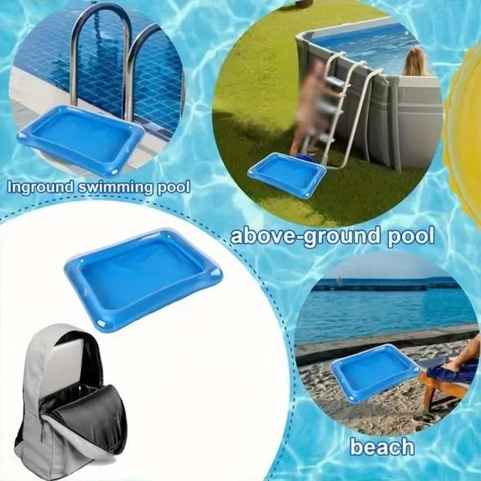 Bassin de nettoyage gonflable pliable multi-usage pour les pieds