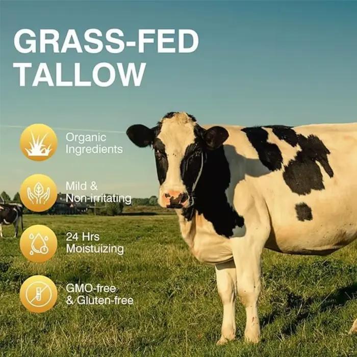 Baume de Tallow de bœuf biologique naturel