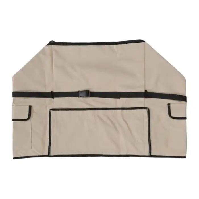 Couvercle de pompe de chauffage en tissu oxford 420d résistant aux intempéries pour spa gonflable élégant et durable pour extérieur