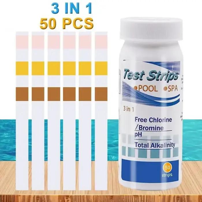Bandes de test de chlore et de pH pour SPA