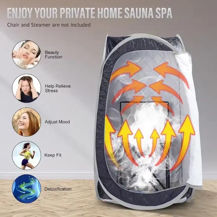 Tente de sauna à vapeur portable