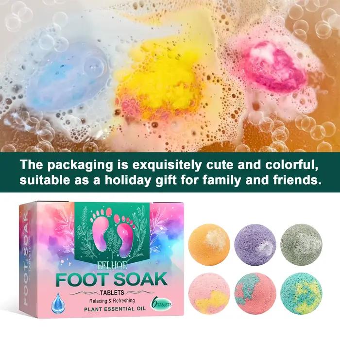 Boule de bain de pieds à bulles