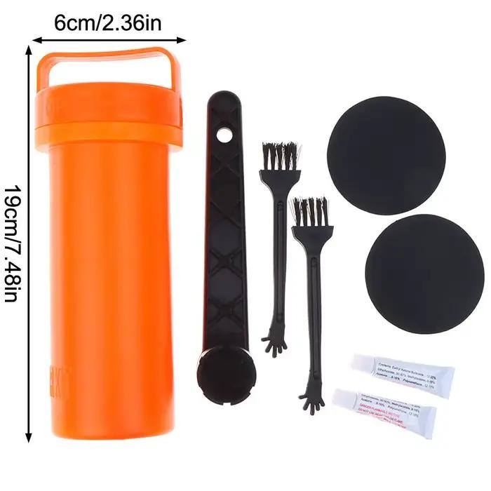 Kit de réparation SUP avec patchs en PVC et clé à colle pour gonflables
