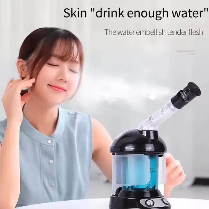 Vaporisateur Facial en Acier Inoxydable et ABS pour Nettoyage Profond et Blanchiment de la Peau Occasions Spéciales Usage Domestique et Commerciaux