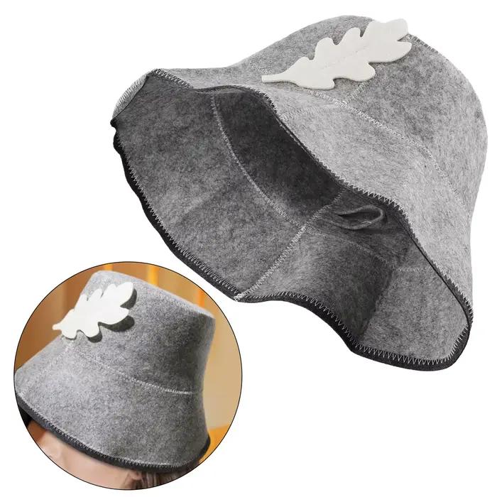 Chapeau de maison de bain
