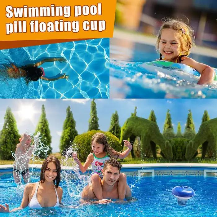 Distributeur de chlore flottant pour piscine