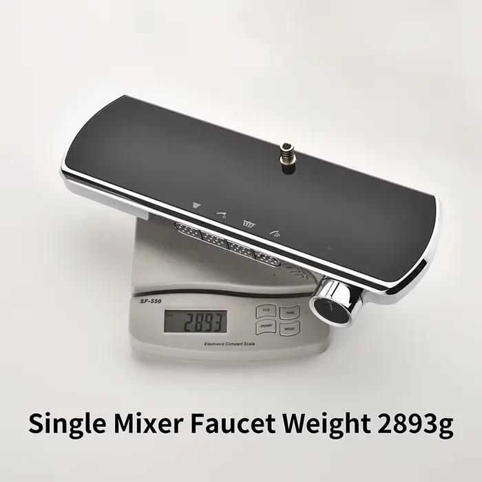 Système de douche de luxe HOWaterfall avec affichage numérique de la température pour une expérience de douche personnalisée et confortable à installer facilement