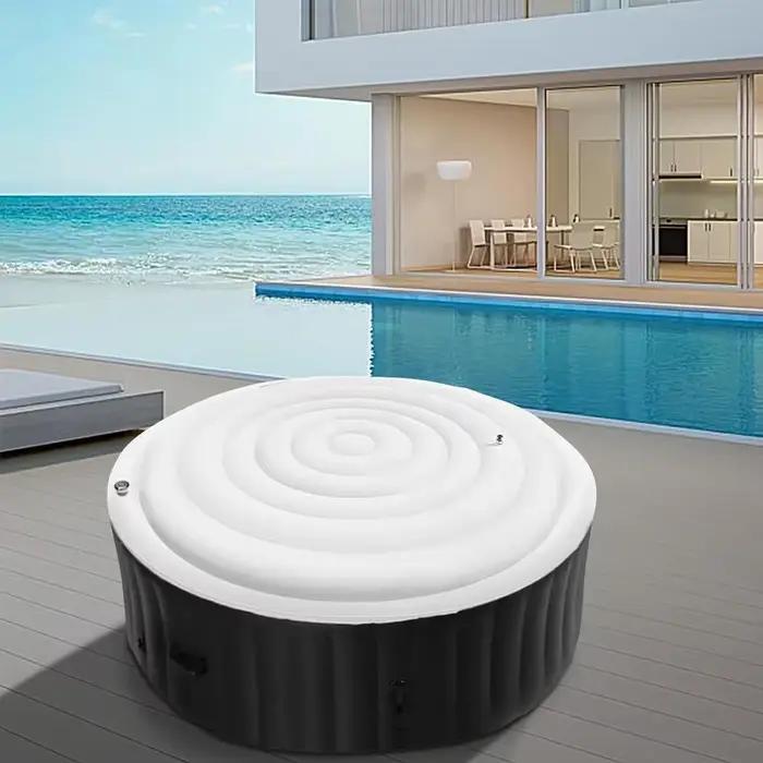 Couverture de jacuzzi gonflable couvercle rond