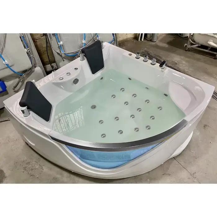 Baignoire d'angle murale 1500 mm pour salle de bain