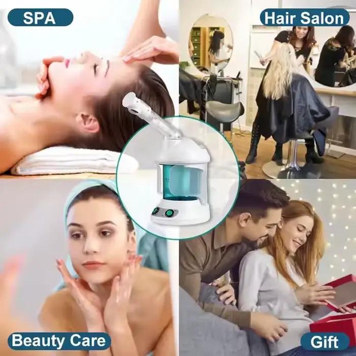 Vaporisateur Facial en Acier Inoxydable et ABS pour Nettoyage Profond et Blanchiment de la Peau Occasions Spéciales Usage Domestique et Commerciaux