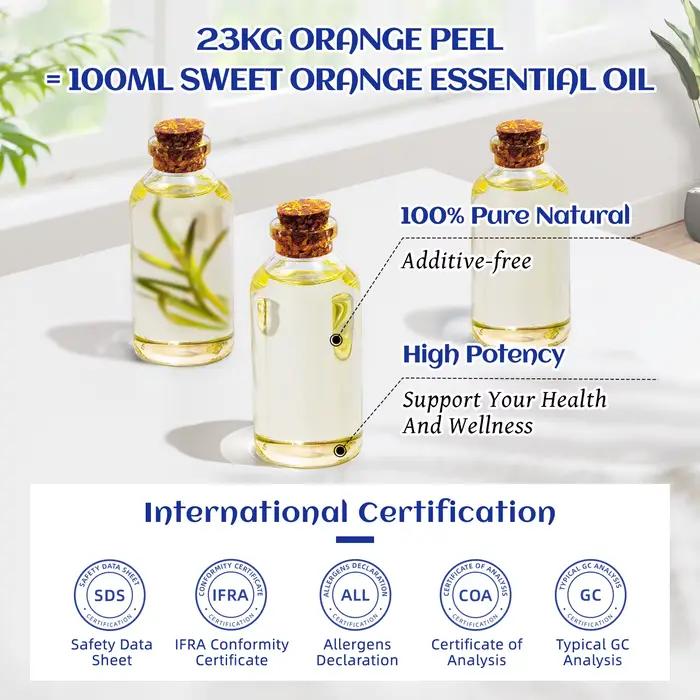 HIQILI 100ML huiles essentielles lavande jasmin Rose vanille menthe Eucalyptus citron pour diffuseur