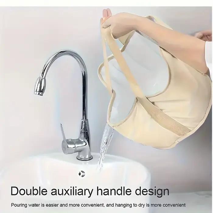 Baignoire de trempage pliable pour pieds et visage sans odeur pour détente et bien-être à la maison et en déplacement