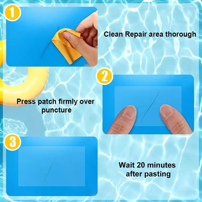 Kit de réparation de revêtement de piscine