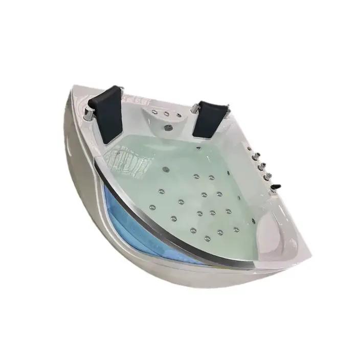 Baignoire d'angle murale 1500 mm pour salle de bain