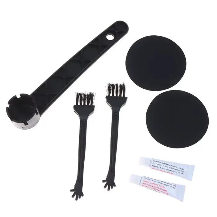 Kit de réparation SUP avec patchs en PVC et clé à colle pour gonflables