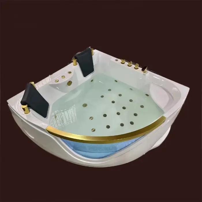 Baignoire d'angle murale 1500 mm pour salle de bain