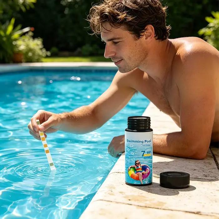Bandes de test pour piscine et spa