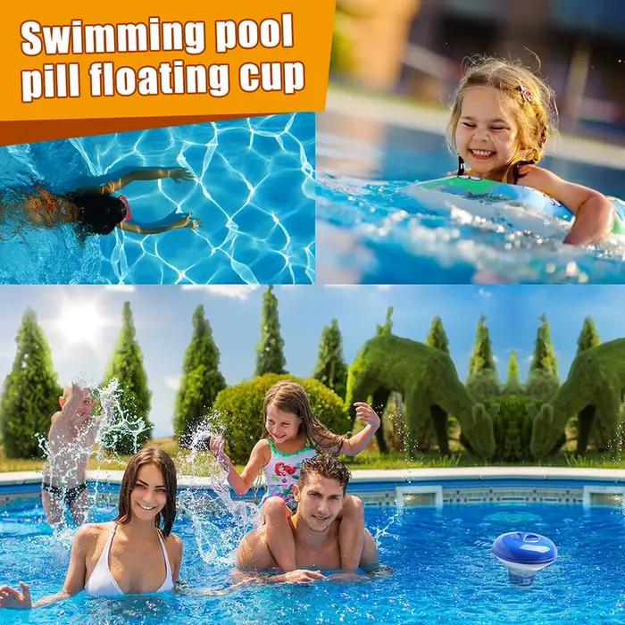 Flotteur chimique pour piscine flottante