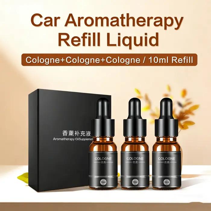 3 bouteilles 10ml huile essentielle voiture parfum désodorisant recharge odeur parfum arôme diffuseu