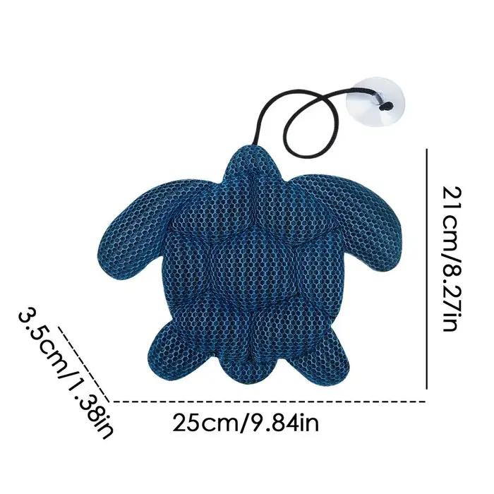 Éponge absorbante réutilisable pour spa, éliminateur de mousse flottant en forme de tortue, filtre e
