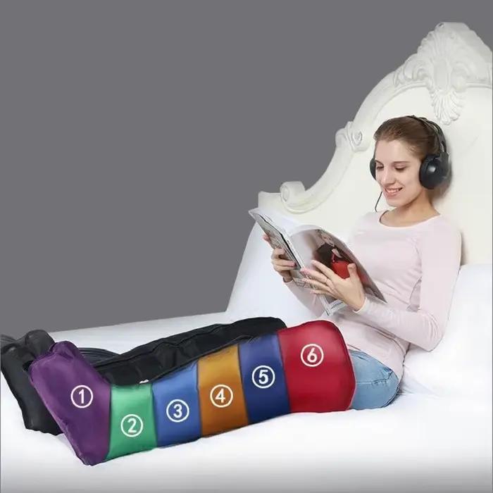 Système de Massage par Compression d'air à Six chambres