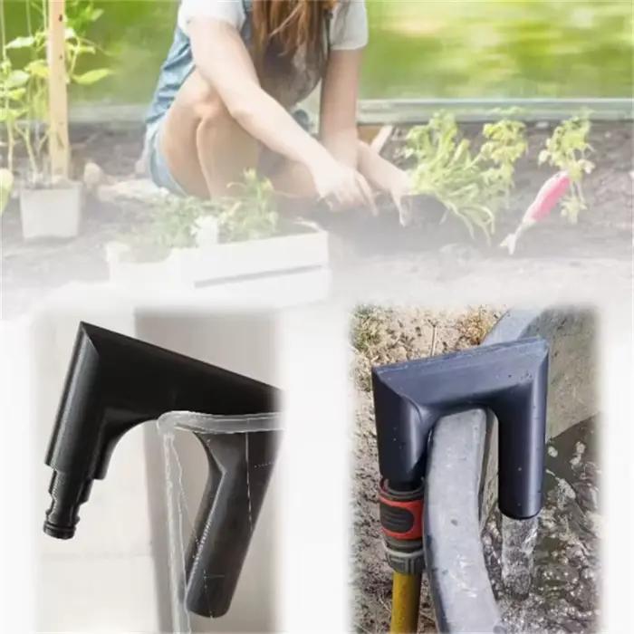 Crochet de tuyau d'arrosage durable pour jardiniers et paysagistes outil d'arrosage accessoire de patio réservoir d'eau facile à utiliser conception antidérapante