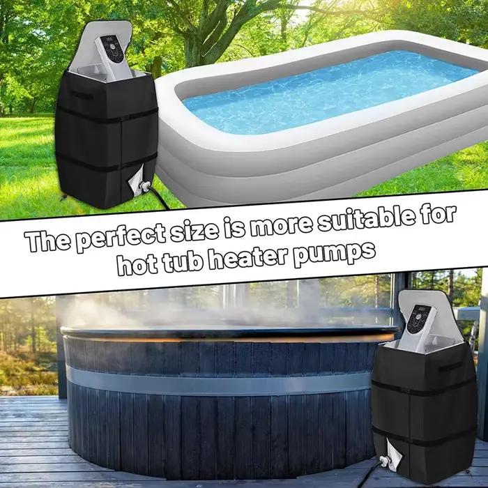 Couvercle gonflable de pompe de chauffe-eau de Spa