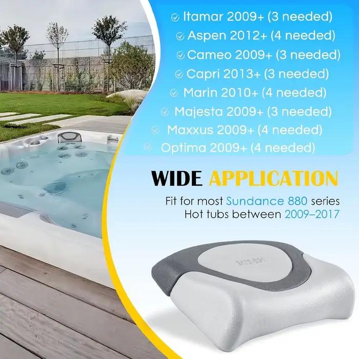 Coussin de remplacement 6472-964 pour spas et bains à remous Sundance série 880 (2009-2017)