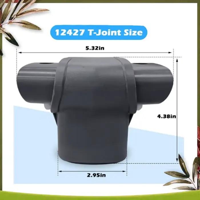 Joint en T Fiable-12427 pour Piscines Intex Ultra Frame Compatible avec Modèles de 15 à 16 Pieds Occasions Familiales et Partys