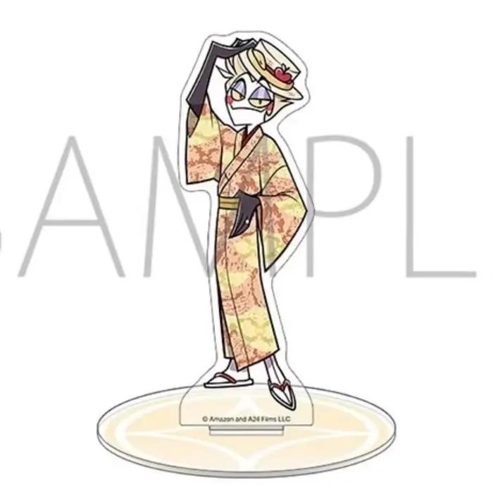 Support en acrylique Hazbin Hotel pour Lucifer Morningstar accessoire de décoration de bureau et modèle d'assiette pour collection cosplay anime fantastique occasions spéciales