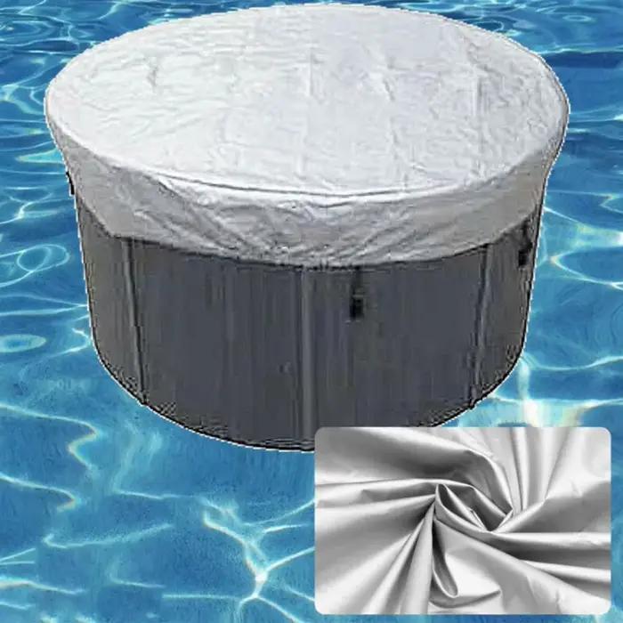 Housse imperméable de forme ronde pour baignoire SPA