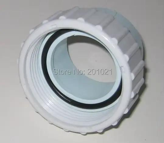 Adaptateur de pompe de spa en PVC de qualité supérieure avec joint pour diamètre intérieur de 48.5mm amélioration de la performance et confort pour usage quotidien et occasions spéciales