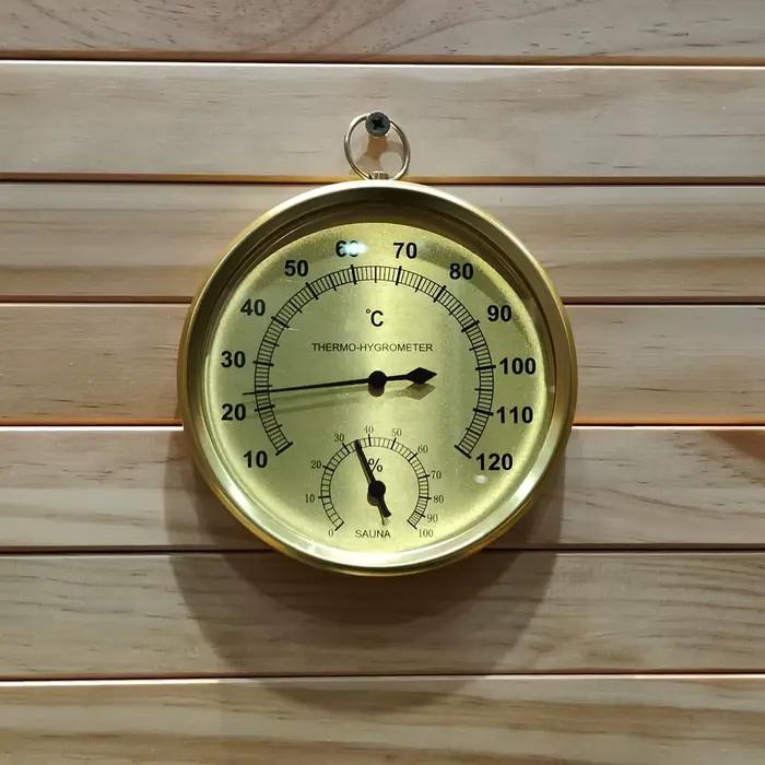 Hygromètre rond Therye.com pour sauna