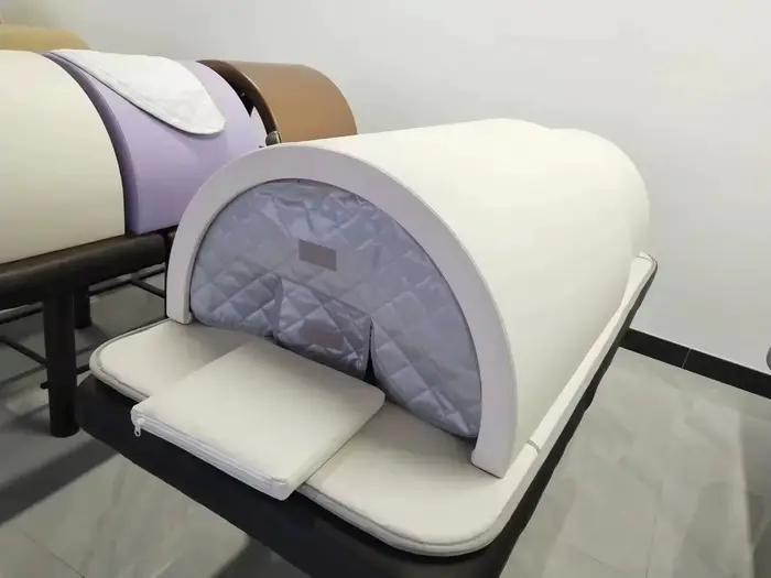 Lit de sauna amincissant Portable à infrarouge lointain, thérapie tourmaline, chauffage, détox, meilleur vendeur 2025