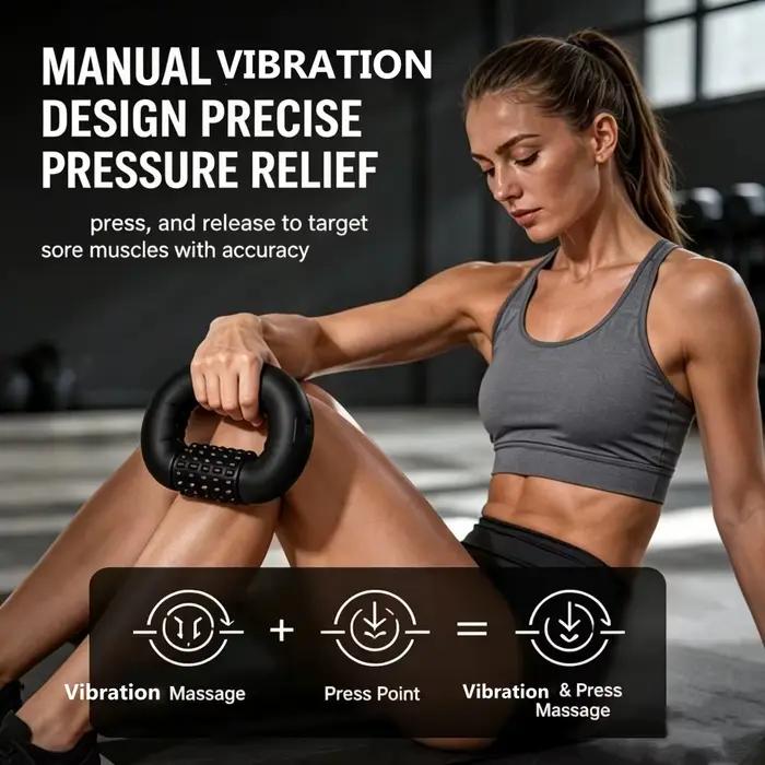Masseur corporel électrique VamsLuna 3 intensités de vibration pour relaxation fasciale et récupération musculaire usage quotidien occasions spéciales