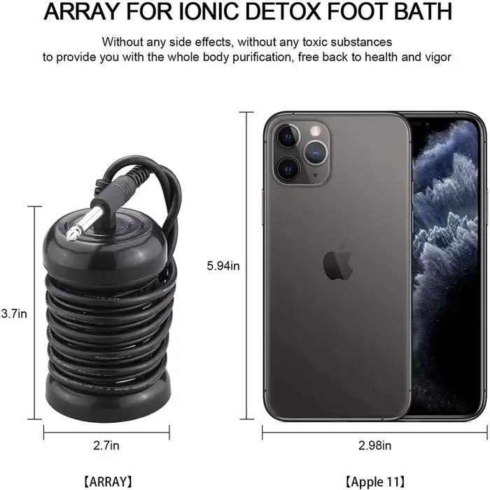 Détox ionique pied Spa bain Massage Machine électrique